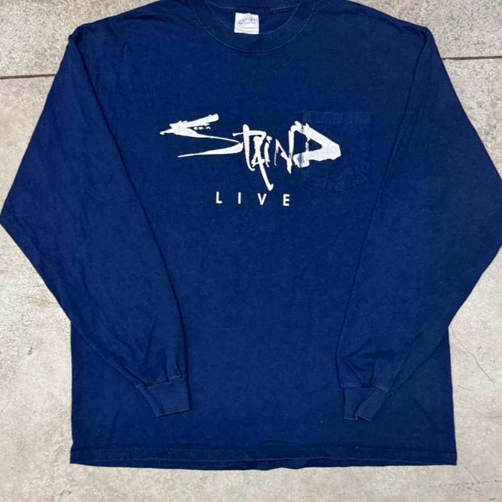 Staind 2006 Hinder Tour Long Sleeve Band Concert Shirt Sz XL